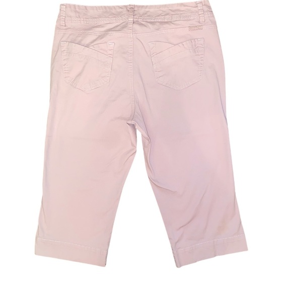 Bandolinoblu Stretch Capris in  PNK Size 14 Petals Petite - Picture 2 of 5